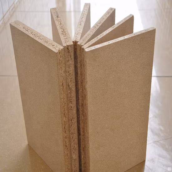 家具材料用の高品質E0グレードメラミンパーティクルボード