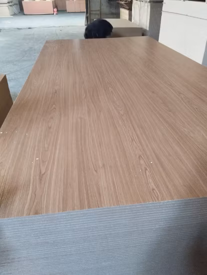 18mm 防湿木目調表面メラミン塗装合板/MDF