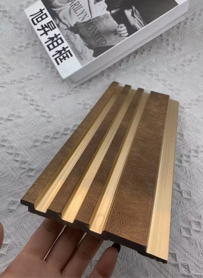 屋内壁装飾 PS フルート付きウォールボード テレビ背景内壁パネル用